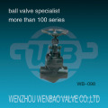 Valve Globe A105 Fait Femelle avec Tige Rising